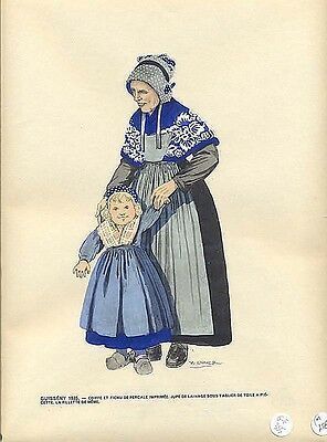 Le costume breton de 1900 à nos jours. Guissény 1935