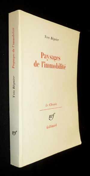 Paysages de l'immobilité