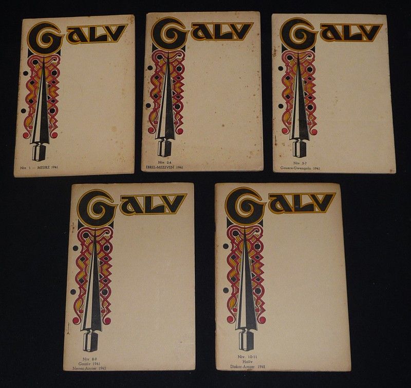 GALV, série complète, mars 1941 - automne 1942 (5 volumes)