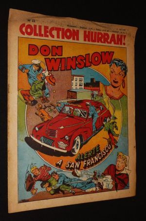 Collection Hurrah ! (n°22, 22 juillet 1949) : Don Winslow : Alerte à San Francisco