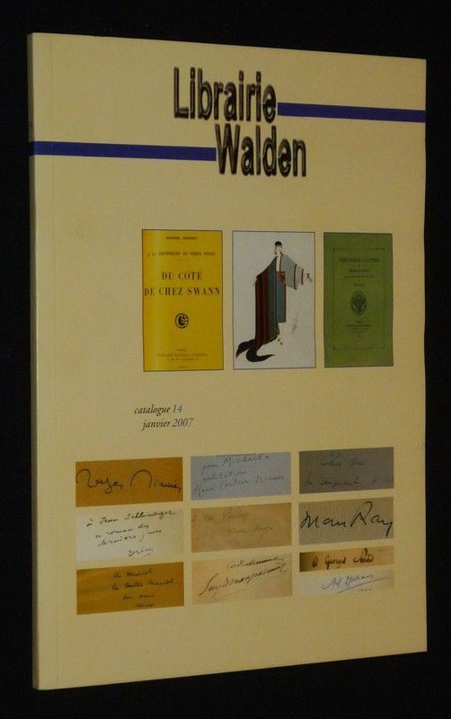 Librairie Walden (catalogue n°14, janvier 2007)