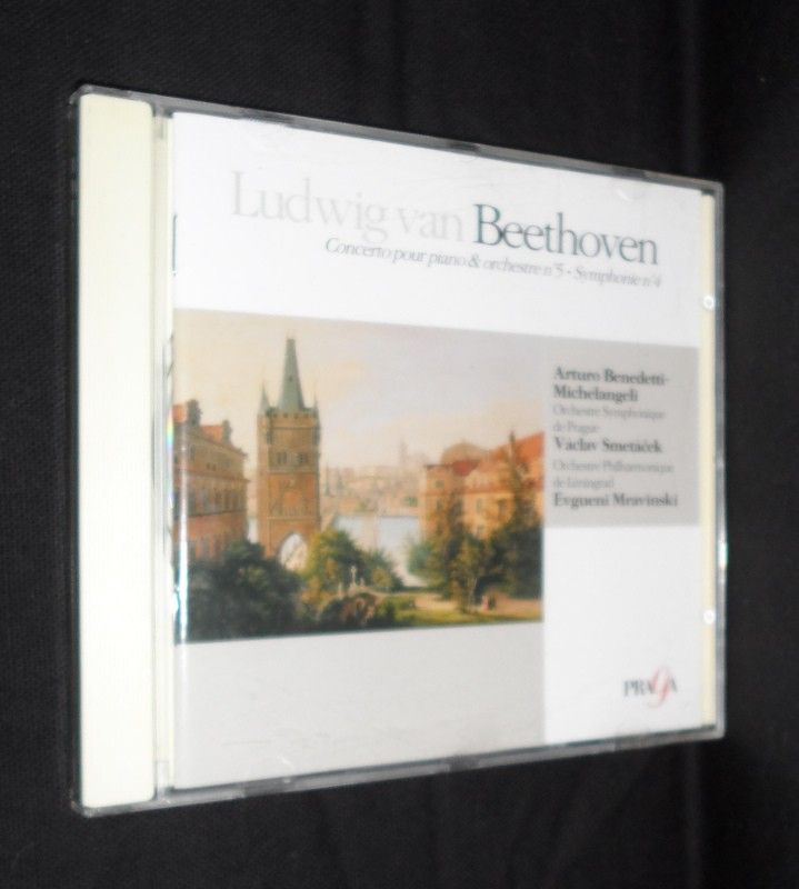 Ludwig van Beethoven, Concerto pour piano & orchestre n°5 - Symphonie n°4 (CD)