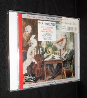 W. A. Mozart. Konzertante sinfonie conertone. Ensemble musical de France Philip Bride (CD)