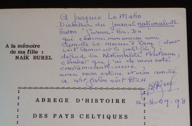 Abrégé d'histoire des pays celtiques