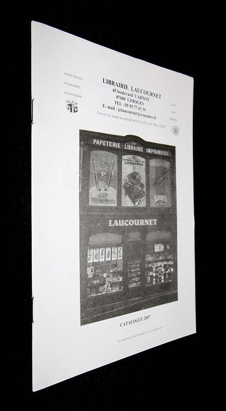 Catalogue 2007 de la Librairie Laucournet