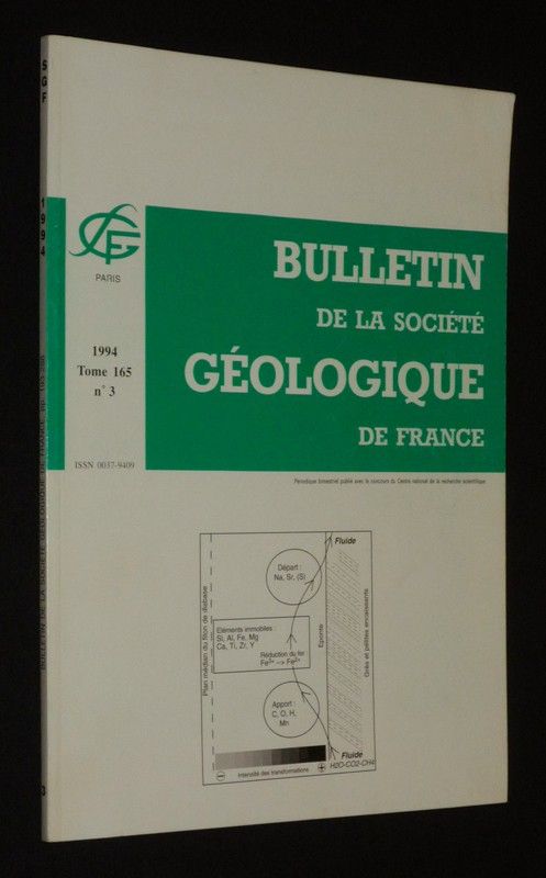 Bulletin de la Société géologique de France (Tome 165, n°3, 1994)