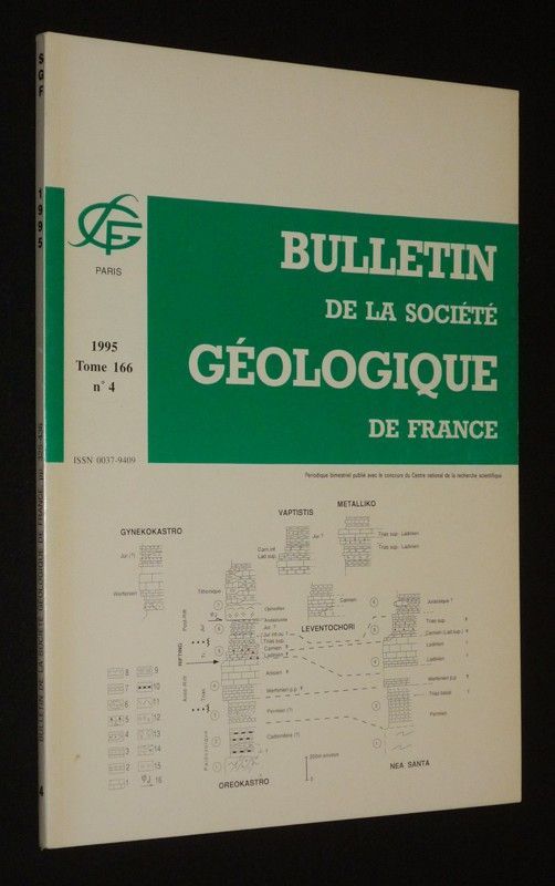 Bulletin de la Société géologique de France (Tome 166, n°4, 1995)