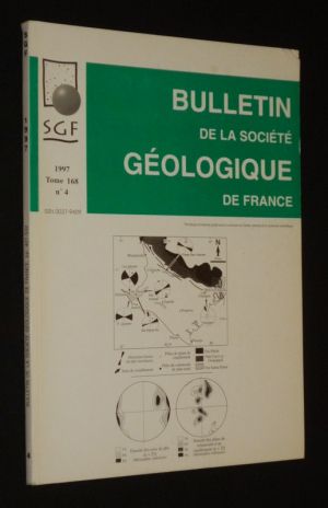 Bulletin de la Société géologique de France (Tome 168, n°4, 1997)