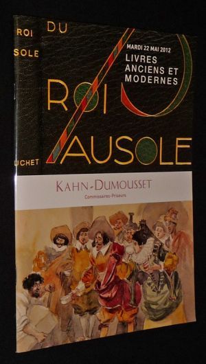 Kahn-Dumousset - Livres anciens et modernes (Vente du 22 mai 2012, Drouot-Richelieu)