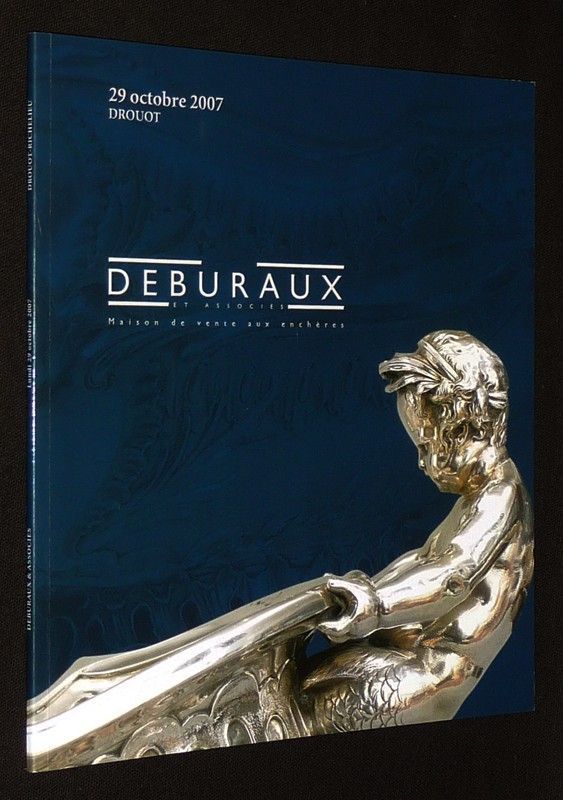 Deburaux & associés - Lundi 29 octobre 2007 : Livres et documentation, lithographies, tableaux, objets de marine, argenterie, orfèvrerie, objets d'art, mobilier