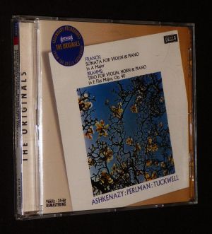 Franck : Sonata for Violin & Piano in A Major - Brahms : Trio for Violin, Horn & Piano in E Flat Major, Op. 40 / Ashkenazy - Perlman - Tuckwell (CD)
