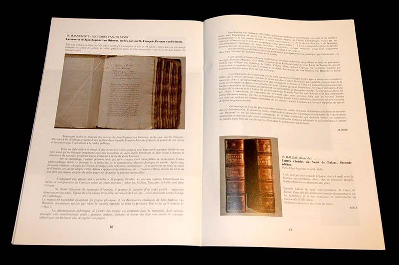 Livres et Manuscrits : Bernard Le Borgne, Librairie L'Oeil de Mercure