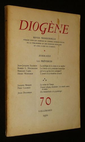 Diogène (n°70, avril-juin 1970)