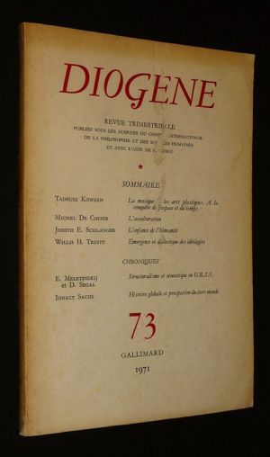 Diogène (n°73, janvier-mars 1971)