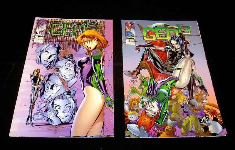 Gen 13 : Lot de 10 comics  n°1 à 10  (Février 2016 à Août 1997)