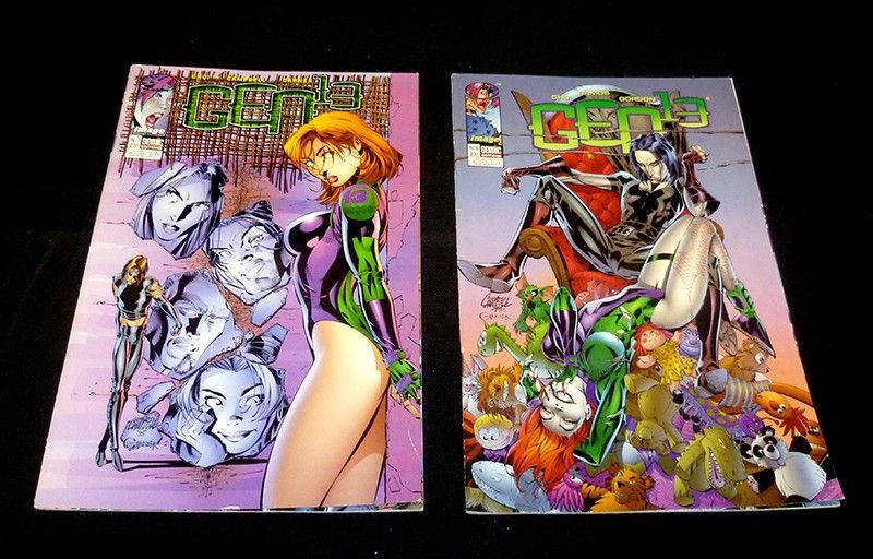 Gen 13 : Lot de 10 comics  n°1 à 10  (Février 2016 à Août 1997)