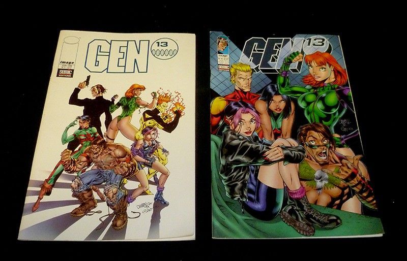 Gen 13 : Lot de 10 comics  n°1 à 10  (Février 2016 à Août 1997)