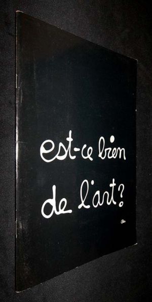 Est-ce bien de l'art ?