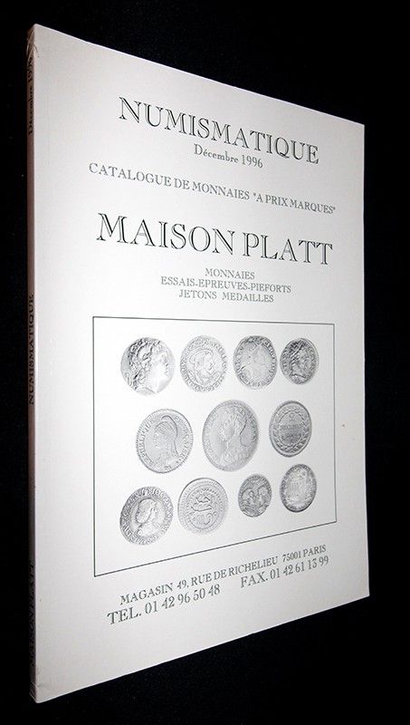 Maison Platt - Catalogue de monnaies 