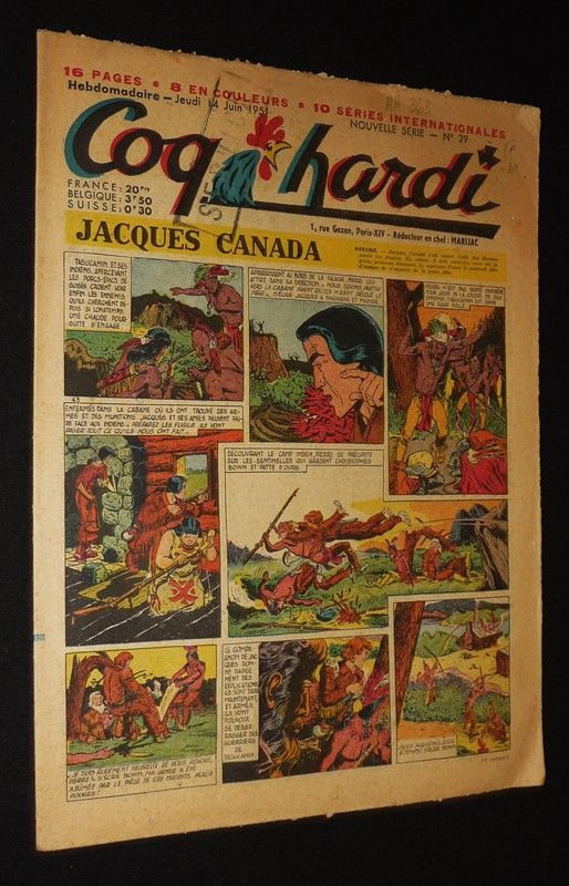 Coq Hardi (nouvelle série - n°29, jeudi 14 juin 1951)
