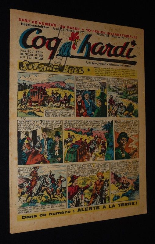 Coq Hardi (nouvelle série - n°52, jeudi 22 novembre 1951)