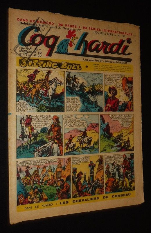 Coq Hardi (nouvelle série - n°53, jeudi 29 novembre 1951)