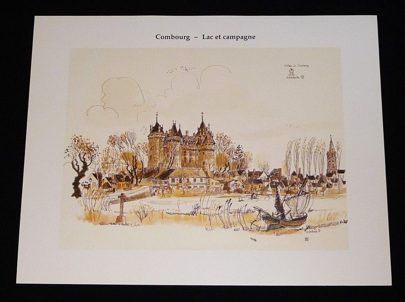 Illustration de Alain Bailhache : Combourg - Lac et campagne