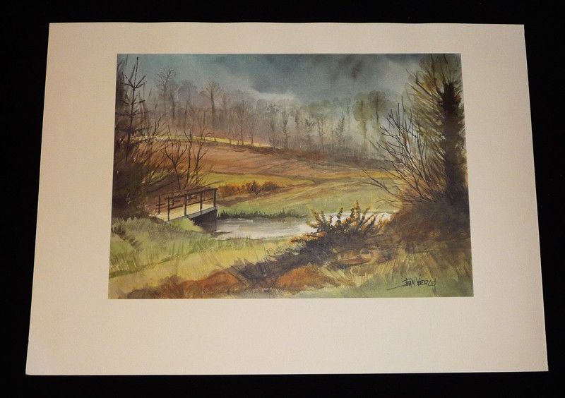 Aquarelle de Jean Vercel tirée de l'ouvrage 