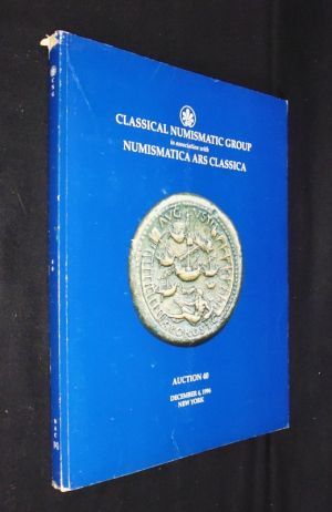 Classical Numismatic Group in  association with Numismatica Ars Classica - Auction 40 - December 4, 1996, New York
