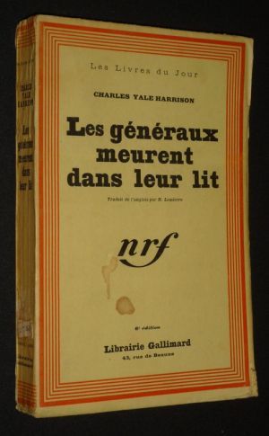 Les Généraux meurent dans leur lit