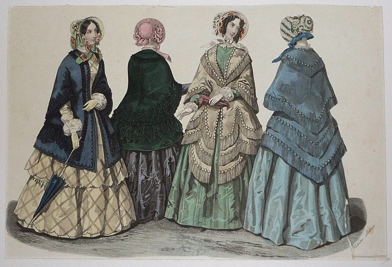 Gravure XIXe siècle par Héloïse Leloir, tirée du 