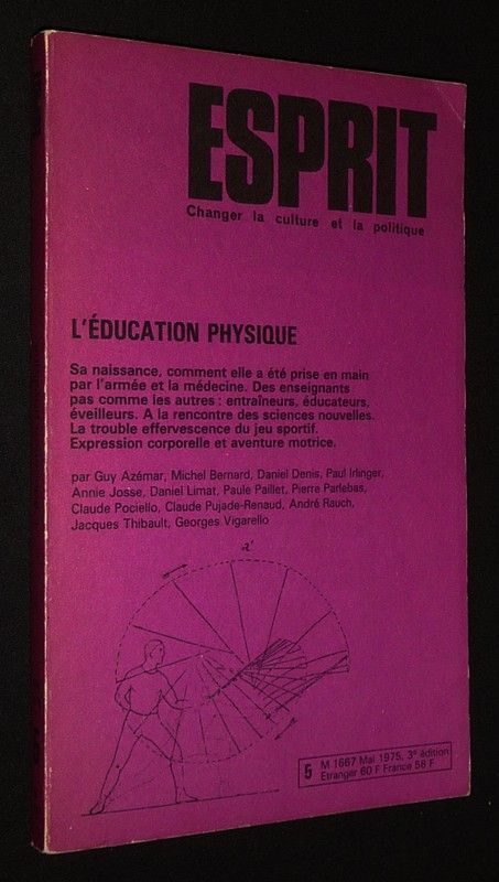 Esprit (n°446, mai 1975) : L'Education physique