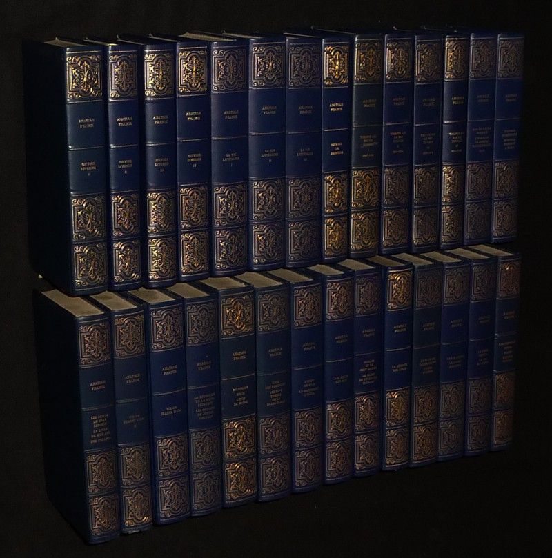 Oeuvres complètes d'Anatole France (28 volumes sur 29)