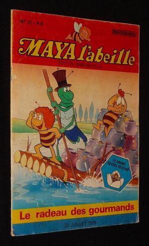 Maya l'abeille (n°21, 21 juillet 1979) : Le radeau des gourmands