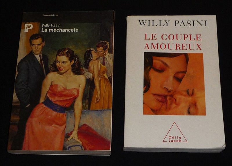 Lot de 2 ouvrages de Willy Pasini : Le Couple amoureux - La Méchanceté (2 volumes)