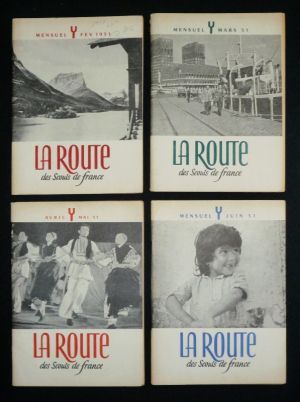 La Route des Scouts de France - Février - Mars- Mai - Juin 1951 (4 volumes)