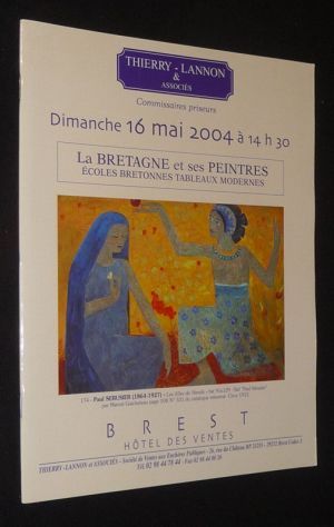 Thierry-Lannon et associés - La Bretagne et ses peintres, écoles bretonnes et tableaux modernes (Hôtel des ventes de Brest, 16 mai 2004)
