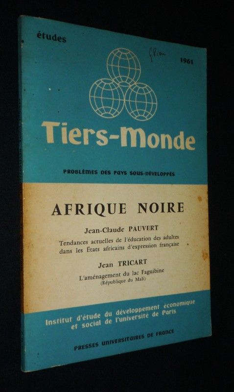 Afrique Noire : Tendances actuelles de l'éducation des adultes dans les Etats africains d'expression française - L'aménagement du lac Faguibine (République du Mali) 