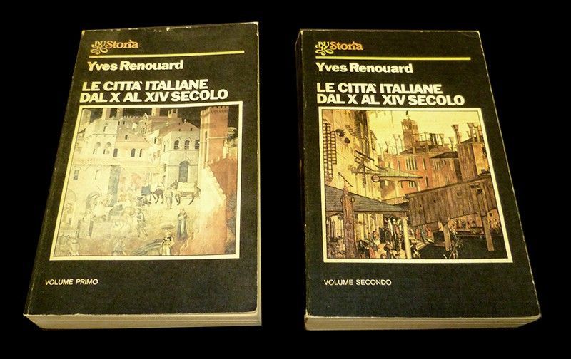Le città italiane dal X al XIV secolo (complet en deux volumes)