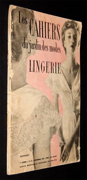 Le cahier du jardin des modes : Lingerie - n°67 (Décembre 1952)