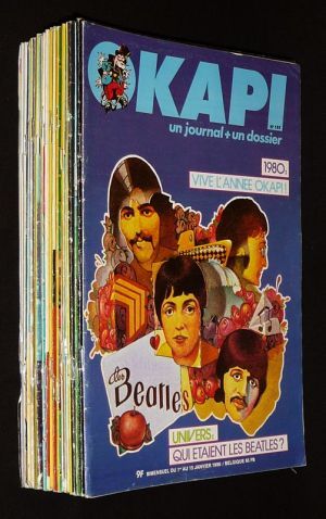Okapi (lot de 22 numéros, 1980-1982)