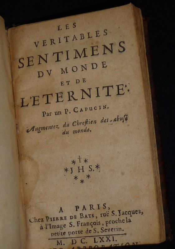 Recueil factice contenant L'Amante invisible, suivi de A trompeur, trompeur et demy (Scarron) - Histoire comique et Le Pédant joué (Cyrano de Bergerac) - Les véritables sentiments du monde et de l'éternité