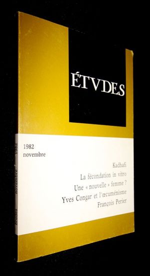 Etudes, novembre 1982