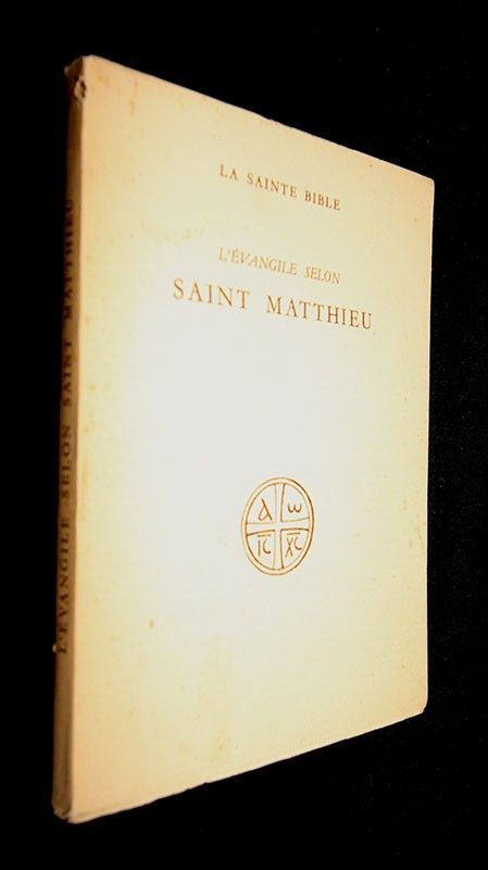 L' övangile selon Saint Matthieu