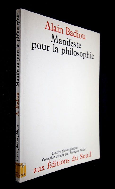 Manifeste pour la philosophie