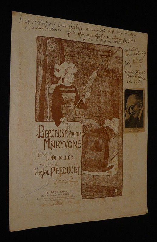 Berceuse pour Maryvonne (Partition piano et chant)