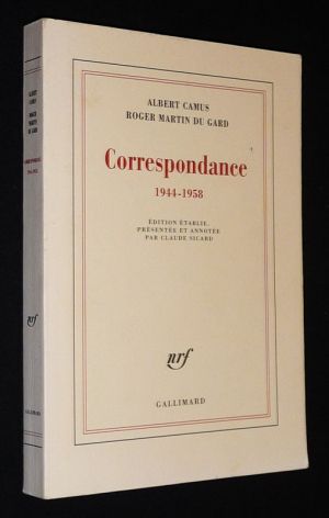 Correspondance, 1944-1958