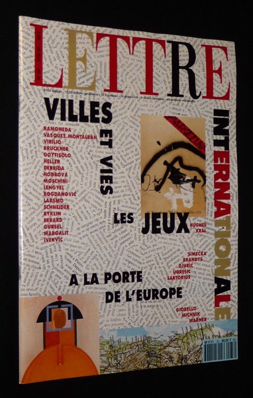 Lettre internationale (n°33, été 1992) : Villes et vies - Les jeux - A la porte de l'Europe