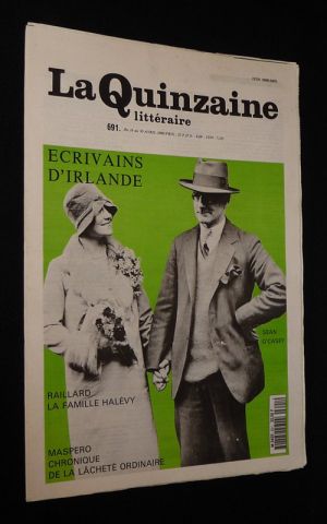 La Quinzaine littéraire (n°691, du 16 au 30 avril 1996) : Ecrivains d'Irlande