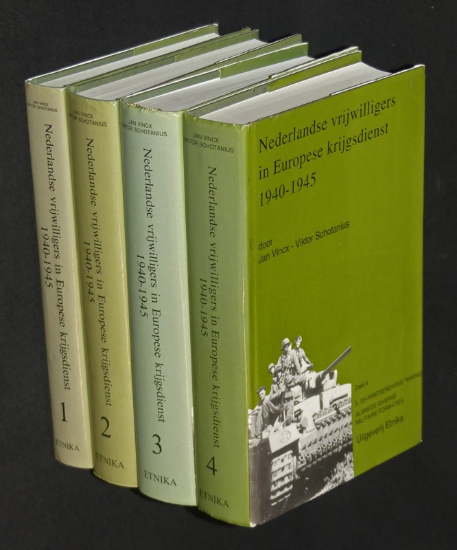 Nederlandse vrijwilligers in Europese krijgsdienst 1940-1945, Deel 1-4 (4 volumes)